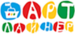 Логотип школы рисования: Артлайнер