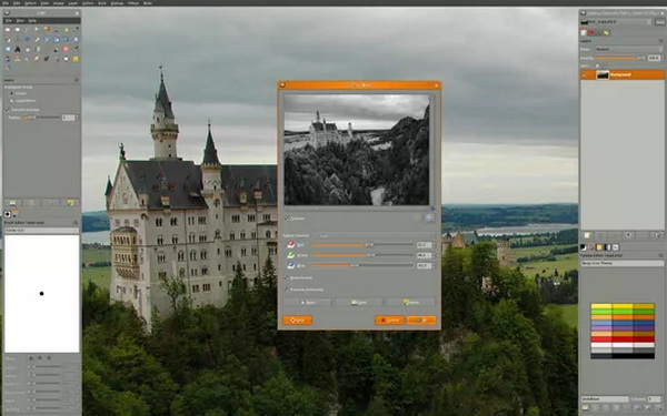 GIMP-бесплатная программа для графического дизайна, альтернативная Photoshop
