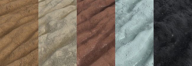 Мокрый песок текстуры