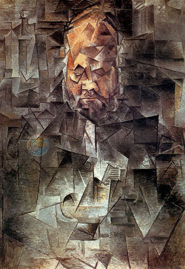 Портрет Амбруаза Воллара (1909)  Пабло Пикассо. Музей Пушкина.