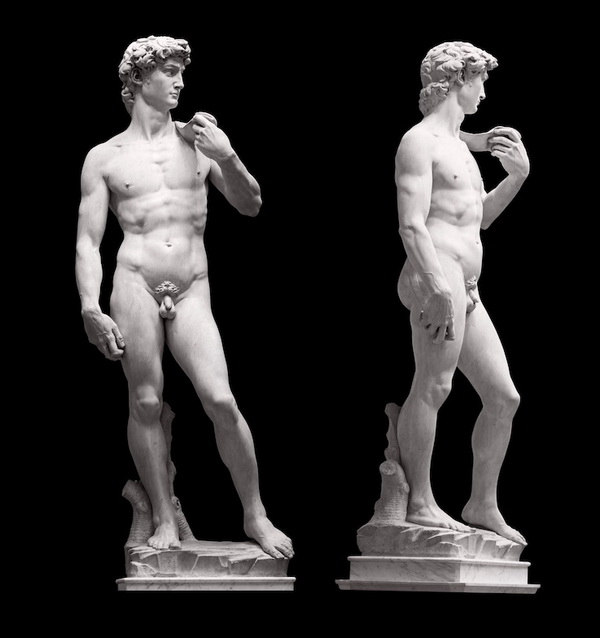Копия со статуи Давида Микеланджело