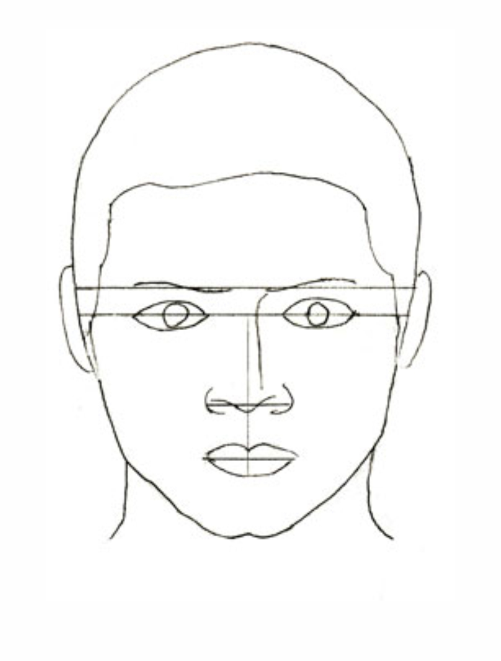 Урок рисования: Как нарисовать лицо человека поэтапно карандашом. 4 этап