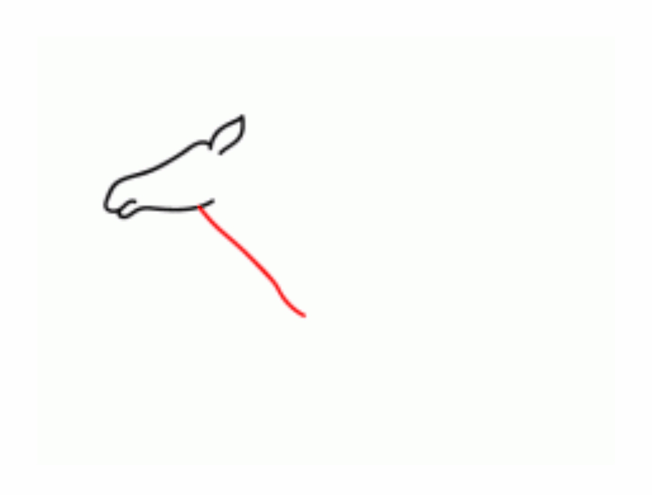 Урок рисования: Как нарисовать лося поэтапно карандашом. Этап 3.