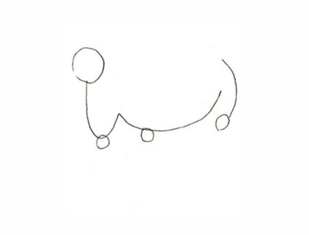 Урок рисования: Как нарисовать верблюда поэтапно карандашом. 1 этап.